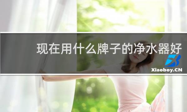 现在用什么牌子的净水器好