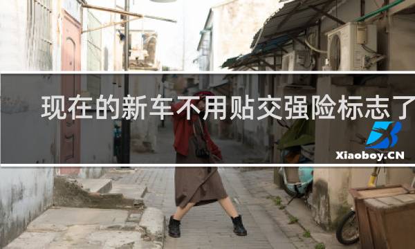 现在的新车不用贴交强险标志了吗