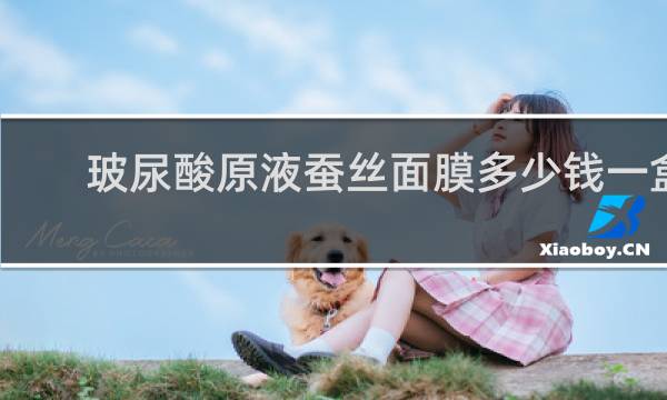 玻尿酸原液蚕丝面膜多少钱一盒