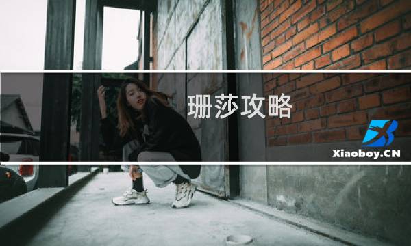 珊莎攻略