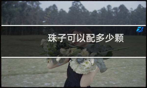 珠子可以配多少颗
