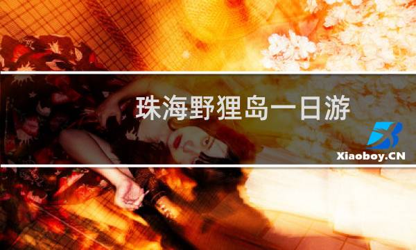 珠海野狸岛一日游