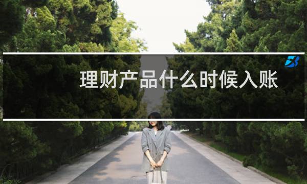 理财产品什么时候入账