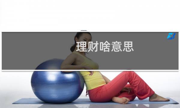 理财啥意思