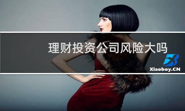 理财投资公司风险大吗