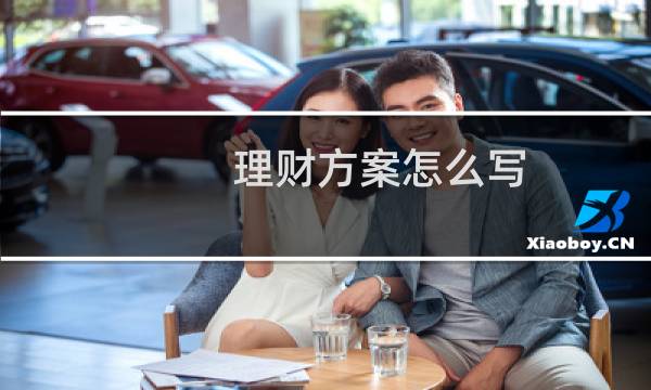 理财方案怎么写