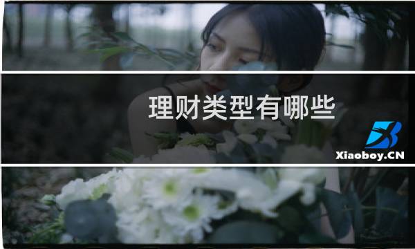 理财类型有哪些