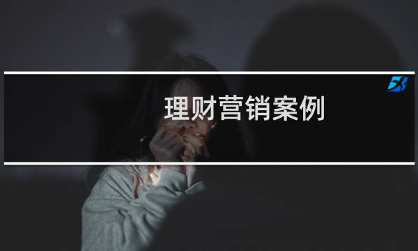 理财营销案例