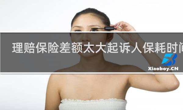 理赔保险差额太大起诉人保耗时间么
