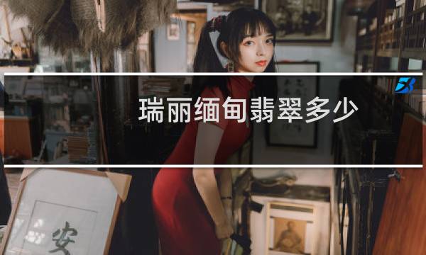 瑞丽缅甸翡翠多少