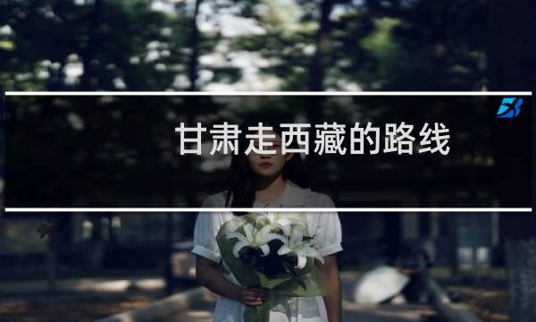 甘肅走西藏的路線