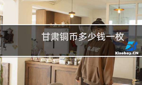 甘肃铜币多少钱一枚