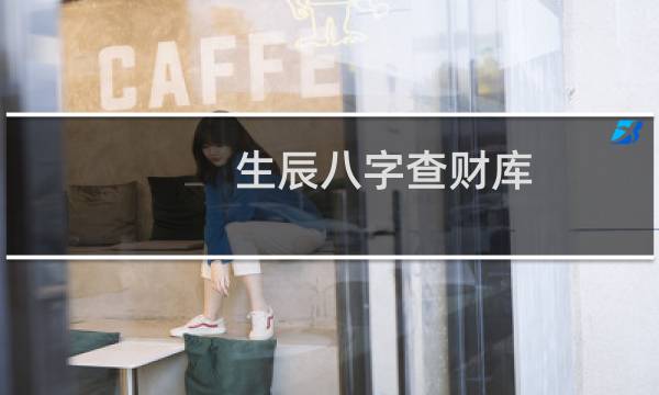 生辰八字查财库