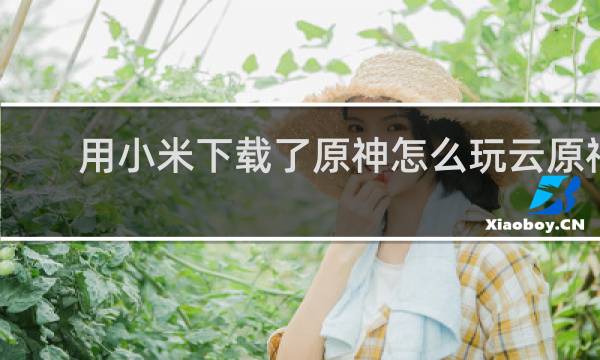 用小米下载了原神怎么玩云原神