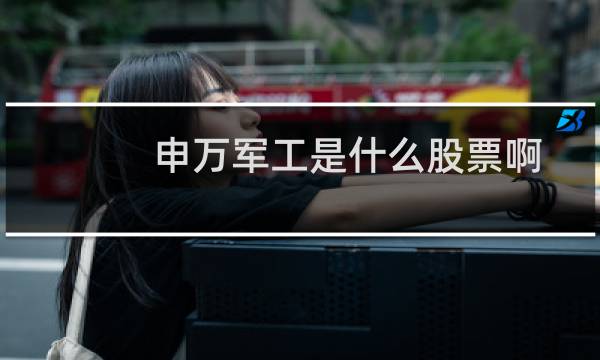 申万军工是什么股票啊