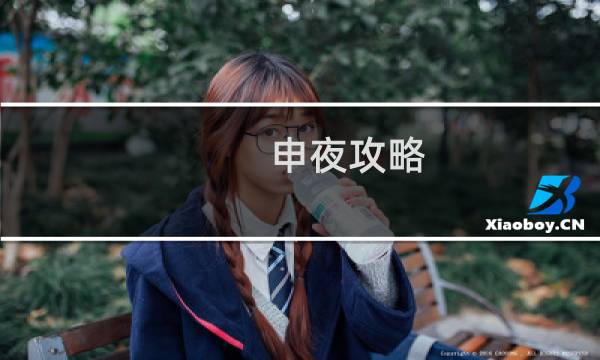 申夜攻略
