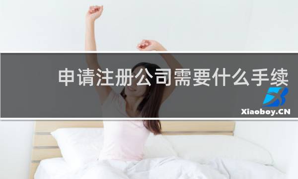 申请注册公司需要什么手续