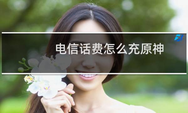 电信话费怎么充原神