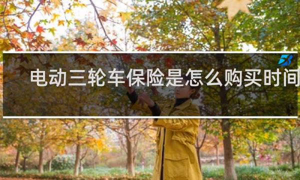 电动三轮车保险是怎么购买时间的