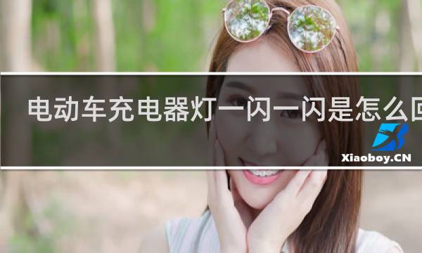 电动车充电器灯一闪一闪是怎么回事