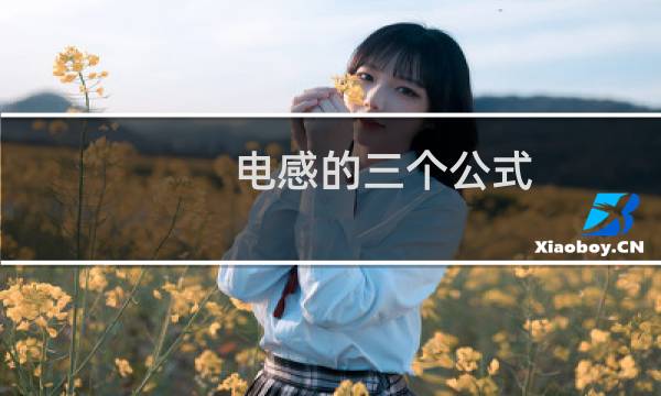 电感的三个公式