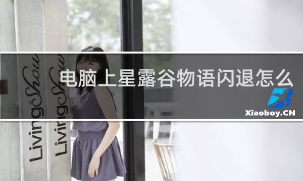 电脑上星露谷物语闪退怎么