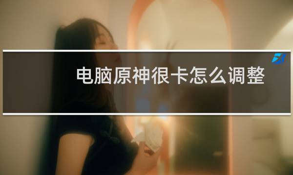 电脑原神很卡怎么调整