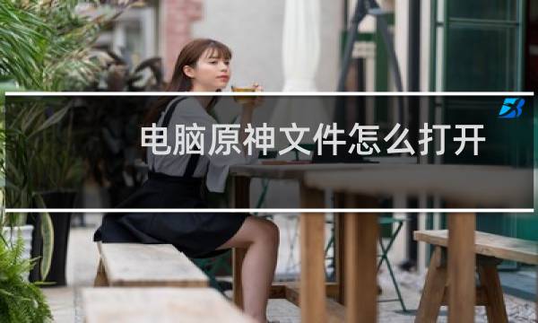 电脑原神文件怎么打开
