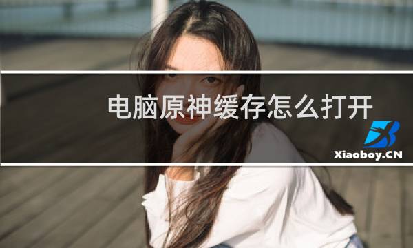 电脑原神缓存怎么打开