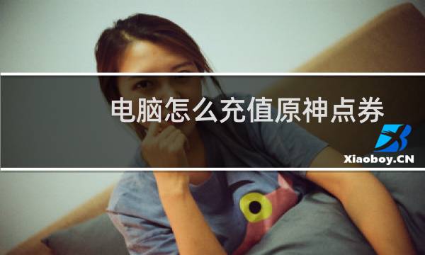 电脑怎么充值原神点券
