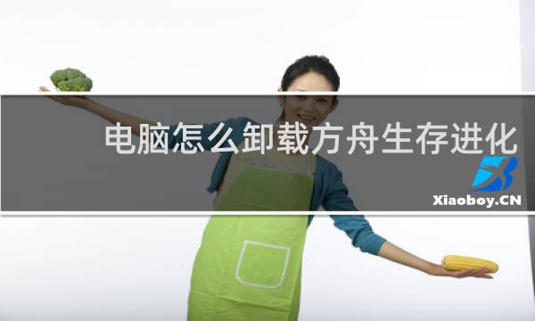 电脑怎么卸载方舟生存进化