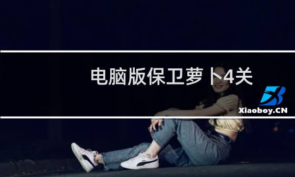 电脑版保卫萝卜4关