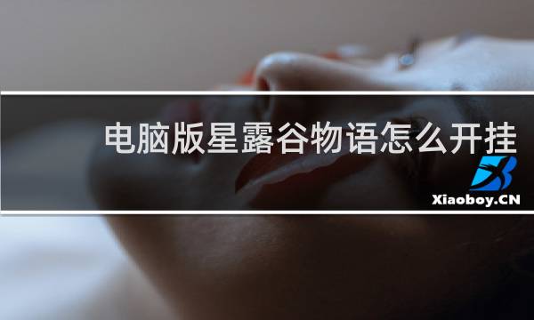 电脑版星露谷物语怎么开挂