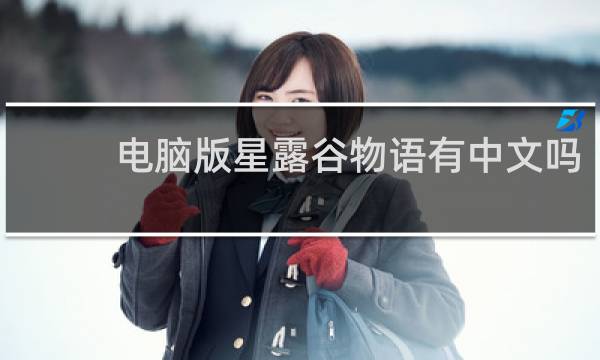 电脑版星露谷物语有中文吗