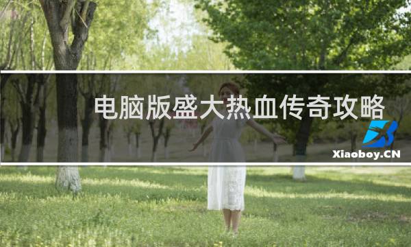 电脑版盛大热血传奇攻略