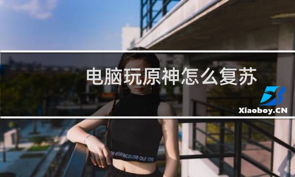电脑玩原神怎么复苏