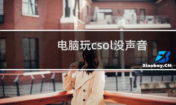 电脑玩csol没声音