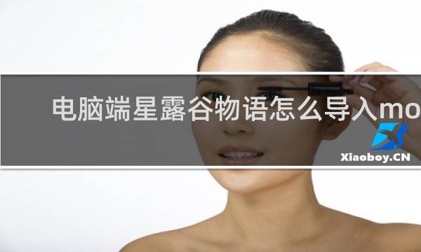 电脑端星露谷物语怎么导入mod