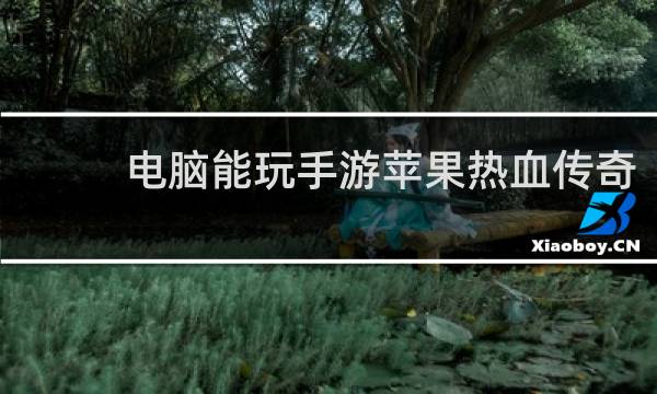 电脑能玩手游苹果热血传奇