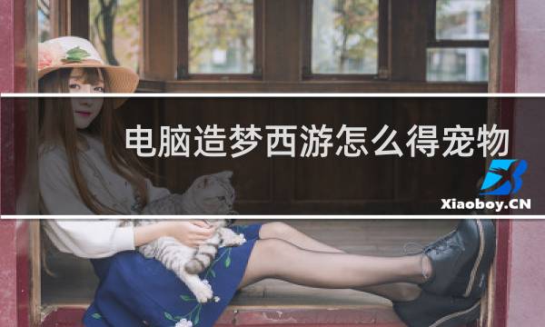 电脑造梦西游怎么得宠物