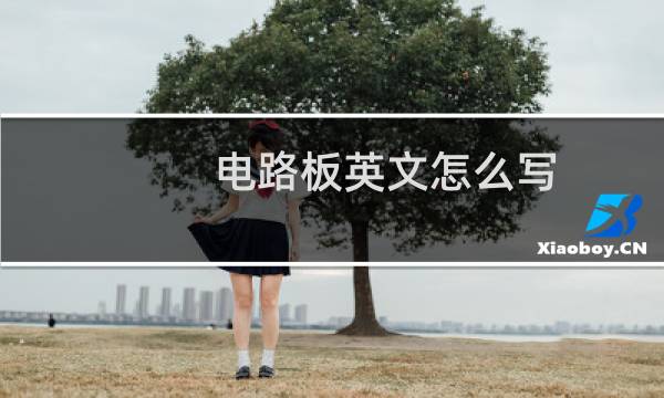 电路板英文怎么写