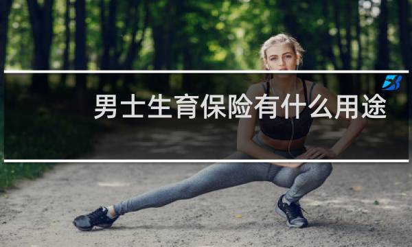男士生育保险有什么用途