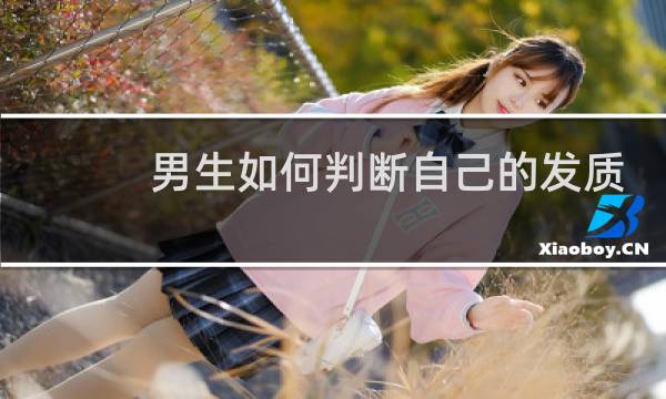 男生如何判断自己的发质