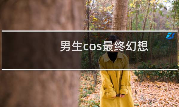 男生cos最终幻想