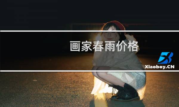 画家春雨价格