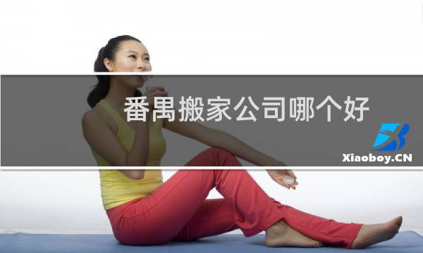 番禺搬家公司哪个好