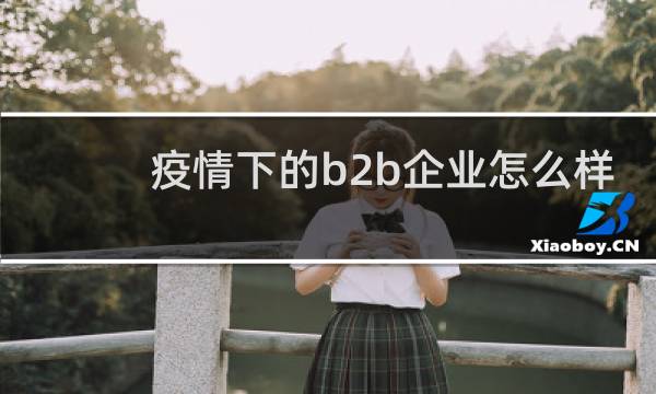 疫情下的b2b企业怎么样