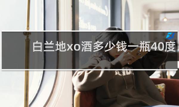 白兰地xo酒多少钱一瓶40度