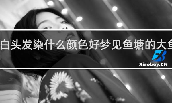 白头发染什么颜色好梦见鱼塘的大鱼死掉
