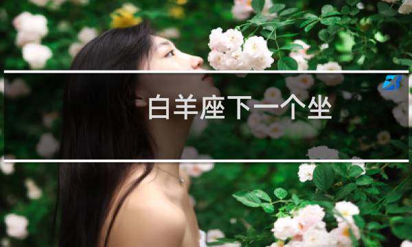 白羊座下一个坐